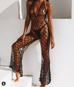 Nets dot jumpsuit