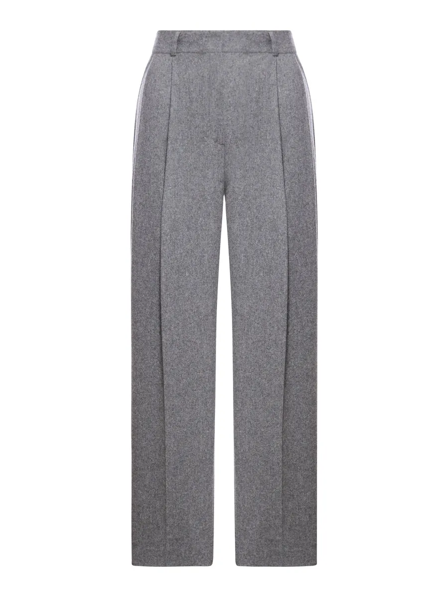 Pantalone in misto lana